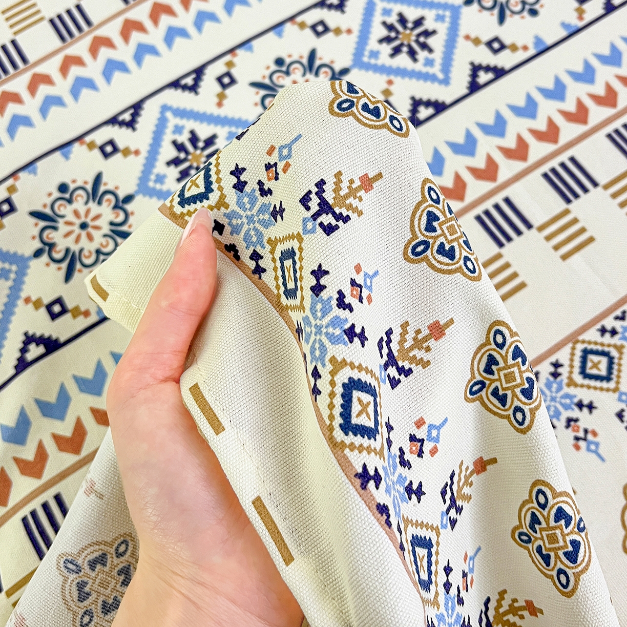 91家纺网 家纺一手货源 找家纺 （总）栩裕纺织 2026春夏爆款老粗布凉席床单款床笠款凉席席子空调软席-提供买家秀