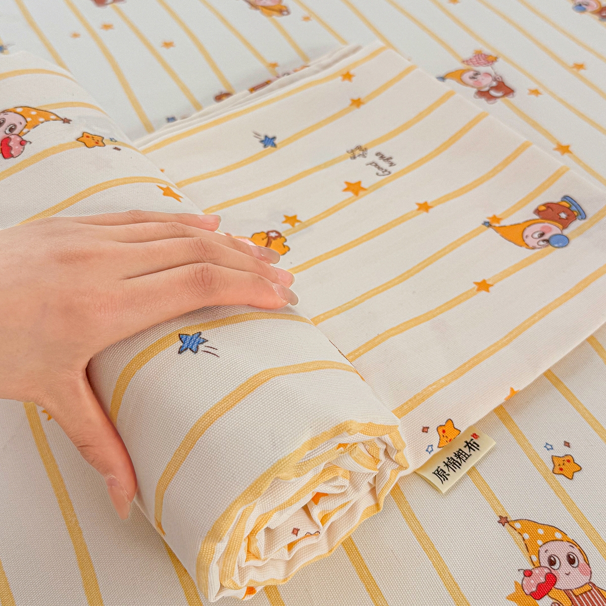 91家纺网 家纺一手货源 找家纺 栩裕纺织 2026春夏爆款老粗布凉席床单款凉席席子空调软席-提供买家秀 魔法喵星人-床单款