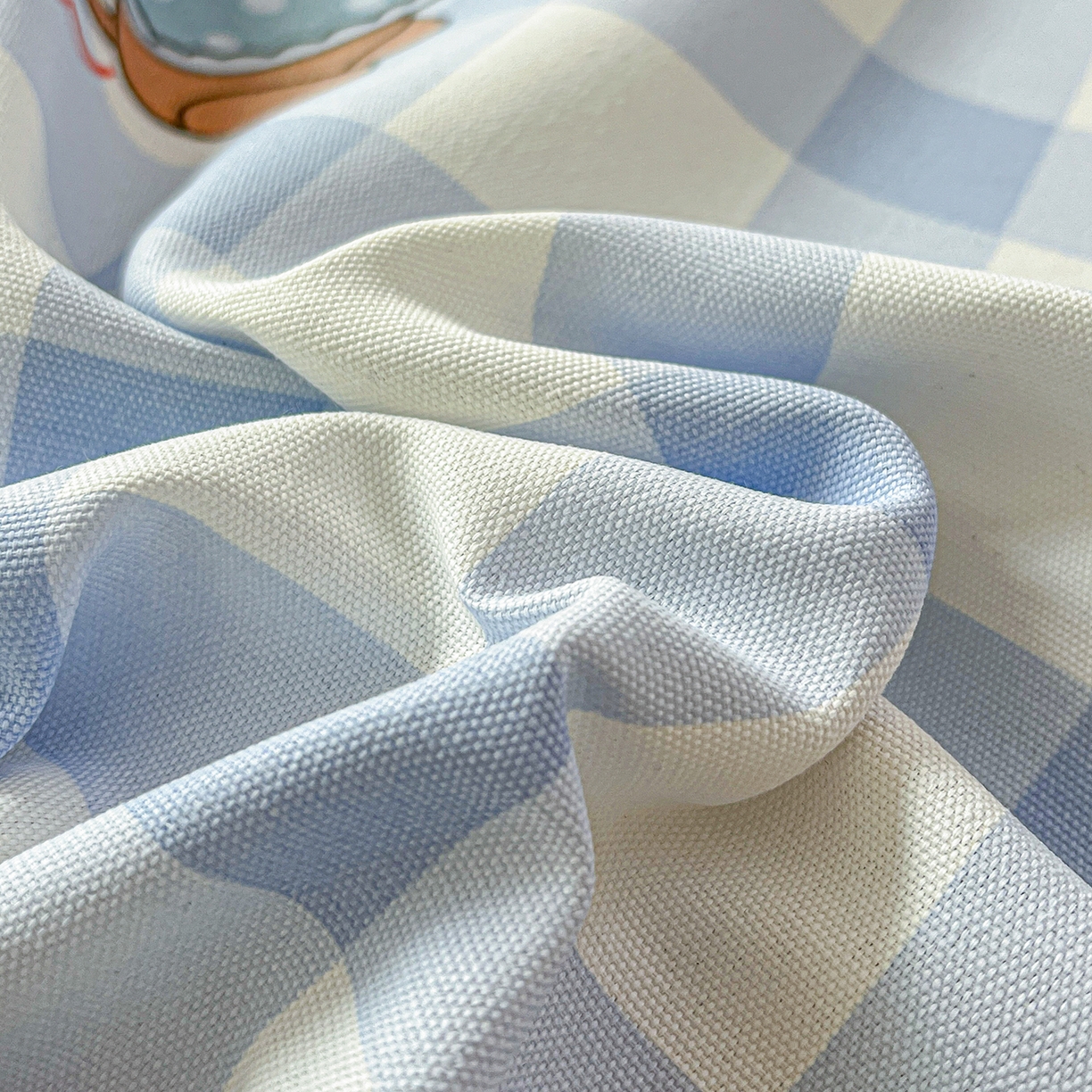 91家纺网 家纺一手货源 找家纺 栩裕纺织 2026春夏爆款老粗布凉席床单款凉席席子空调软席-提供买家秀 星空萌宠-床单款