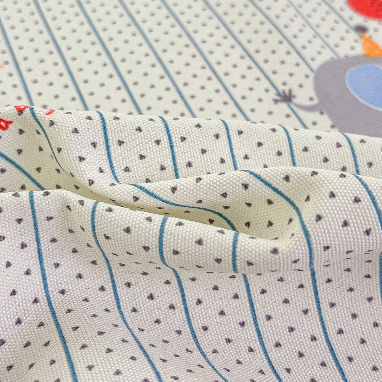 91家纺网 家纺一手货源 找家纺 栩裕纺织 2026春夏爆款老粗布凉席床单款凉席席子空调软席-提供买家秀 幸运小象-床单款