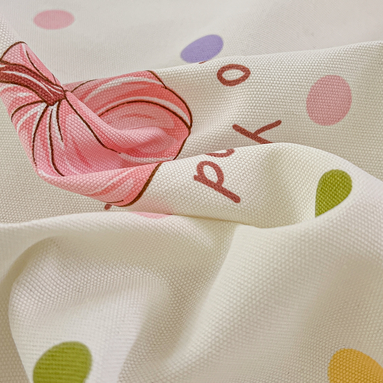 91家纺网 家纺一手货源 找家纺 栩裕纺织 2026春夏爆款老粗布凉席床单款凉席席子空调软席-提供买家秀 炫彩波点-床单款