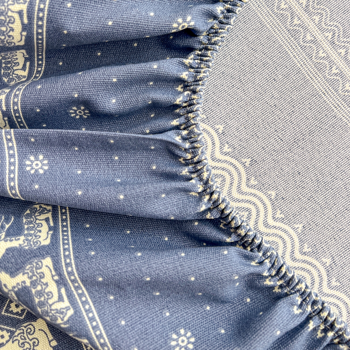 91家纺网 家纺一手货源 找家纺 栩裕纺织 2026春夏爆款老粗布凉席床单款凉席席子空调软席-提供买家秀 吉祥鹿-床笠款