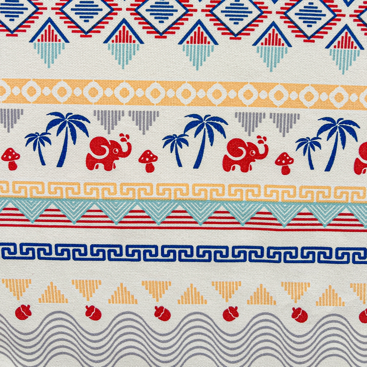 91家纺网 家纺一手货源 找家纺 栩裕纺织 2026春夏爆款老粗布凉席床单款凉席席子空调软席-提供买家秀 热带雨象-床笠款