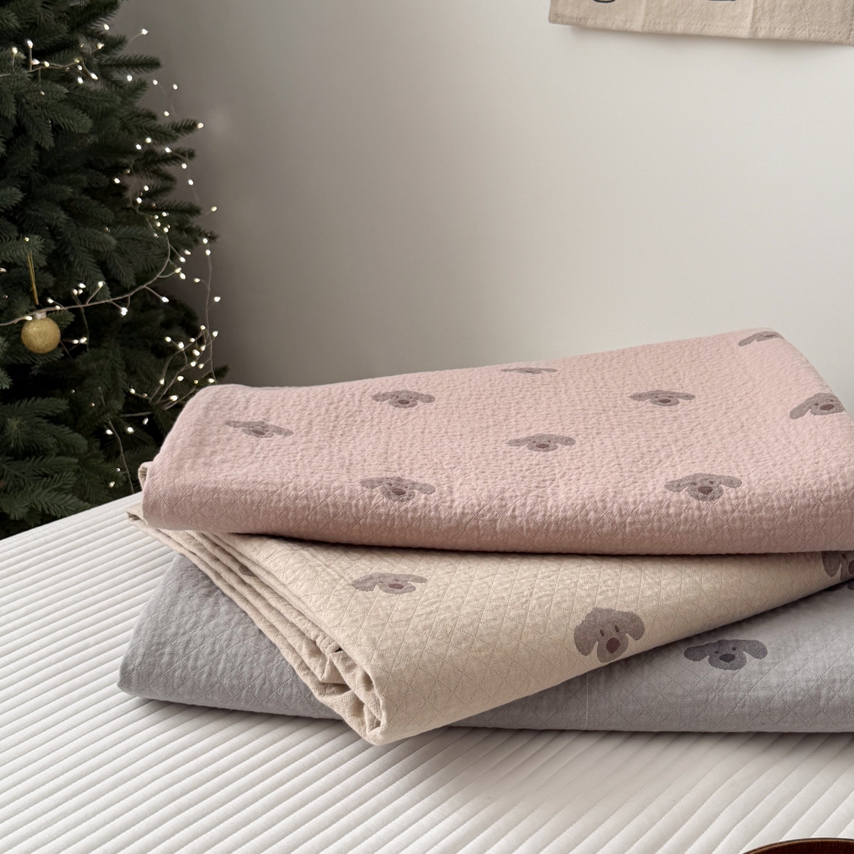 91家纺网 家纺一手货源 找家纺 （总）沐瑟家纺 2026春夏新款安心棉床盖三件套