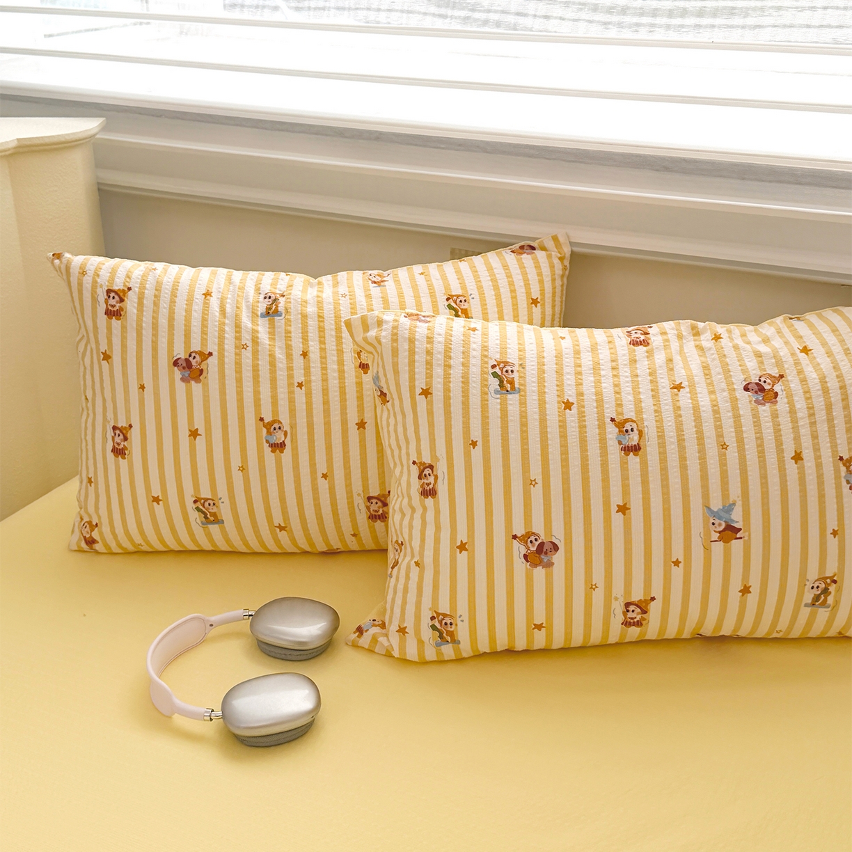 91家纺网 家纺一手货源 找家纺 娜朵家纺 2026新款A类泡芙双层纱大豆夏被夏凉被空调被四件套 星梦园