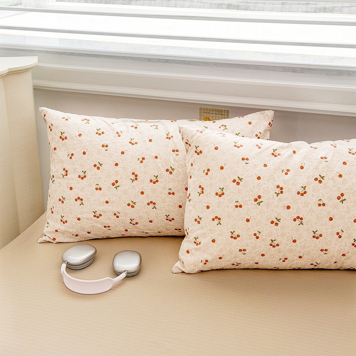 91家纺网 家纺一手货源 找家纺 娜朵家纺 2026新款A类泡芙双层纱大豆夏被夏凉被空调被四件套 田园逸趣