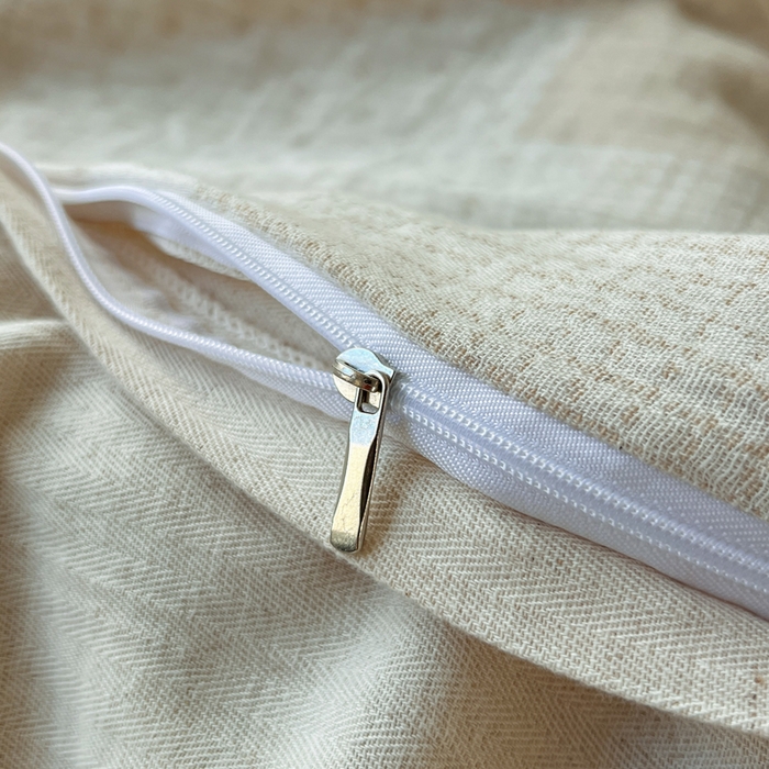 91家纺网 家纺一手货源 找家纺 梵克保罗 2026新款精选天然棉麻提花四件套 盗梦空间