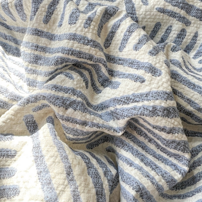 91家纺网 家纺一手货源 找家纺 （总）梵希雅 2026新款泡芙纱三角针床盖夏被四件套