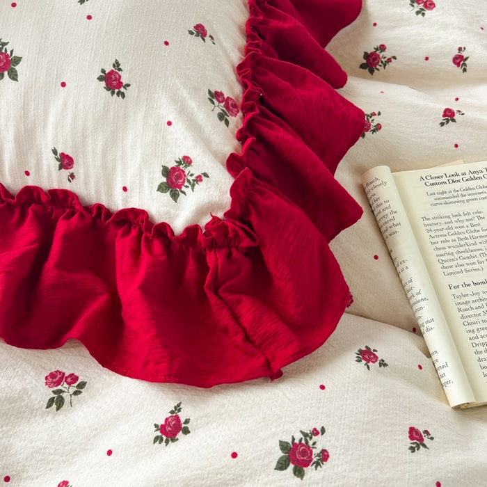 91家纺网 家纺一手货源 找家纺 （总）梵克保罗 2026新款云感双层纱床盖四件套