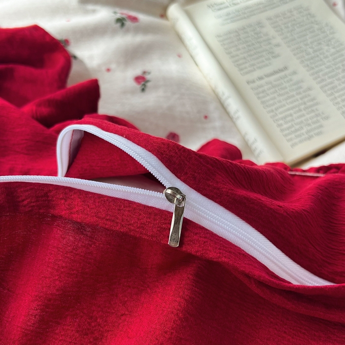 91家纺网 家纺一手货源 找家纺 （总）梵克保罗 2026新款云感双层纱床盖四件套