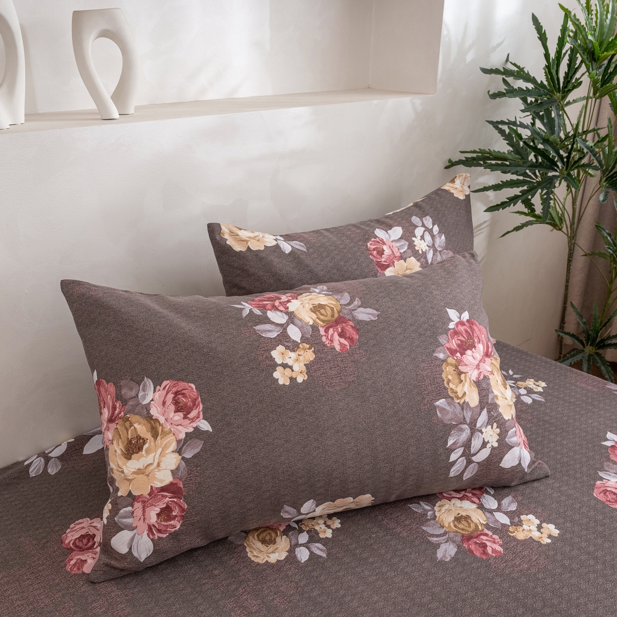 91家纺网 家纺一手货源 找家纺 首爱家纺 2026春夏新款亚麻老粗布床笠 床笠单件 丁兰