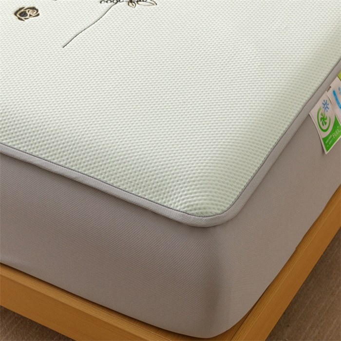 91家纺网 家纺一手货源 找家纺 （总）好儿喜家纺 2026新款凉席床笠冰丝席凉感豆豆席花边PE乙纶软凉席床笠凉席-玫瑰花