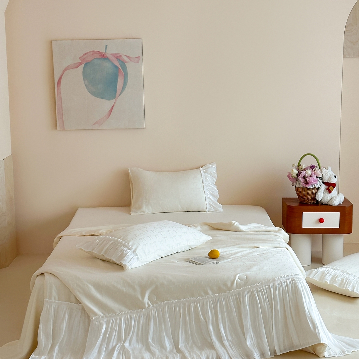 91家纺网 家纺一手货源 找家纺 （总）山茶家居-原创设计（原山茶家纺） 2026新款水洗天丝提花夏被夏凉被空调被-月光纱