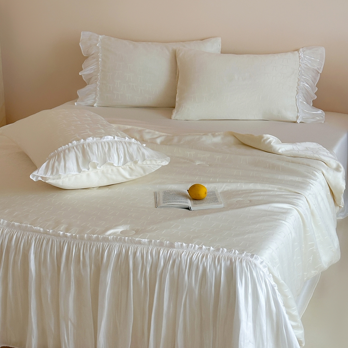 91家纺网 家纺一手货源 找家纺 （总）山茶家居-原创设计（原山茶家纺） 2026新款水洗天丝提花夏被夏凉被空调被-月光纱