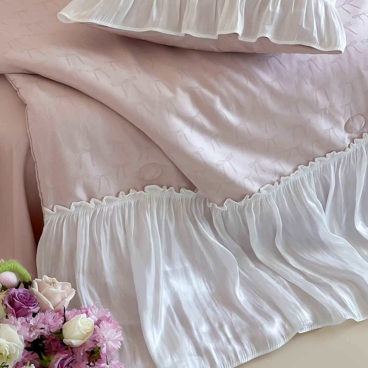 91家纺网 家纺一手货源 找家纺 山茶家居-原创设计（原山茶家纺） 2026新款水洗天丝提花夏被夏凉被空调被-月光纱 月光纱-豆紫