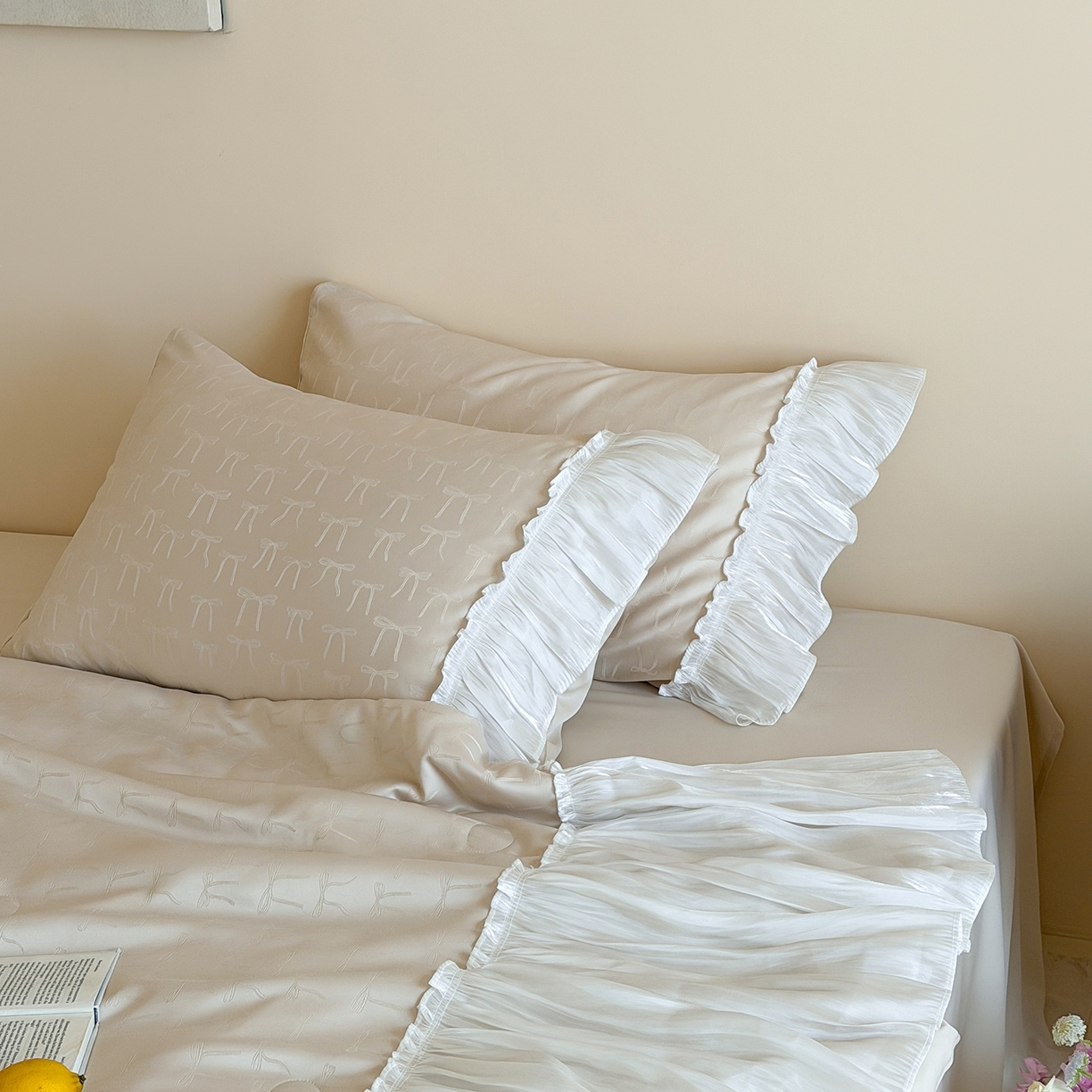 91家纺网 家纺一手货源 找家纺 山茶家居-原创设计（原山茶家纺） 2026新款水洗天丝提花夏被夏凉被空调被-月光纱 月光纱-咖