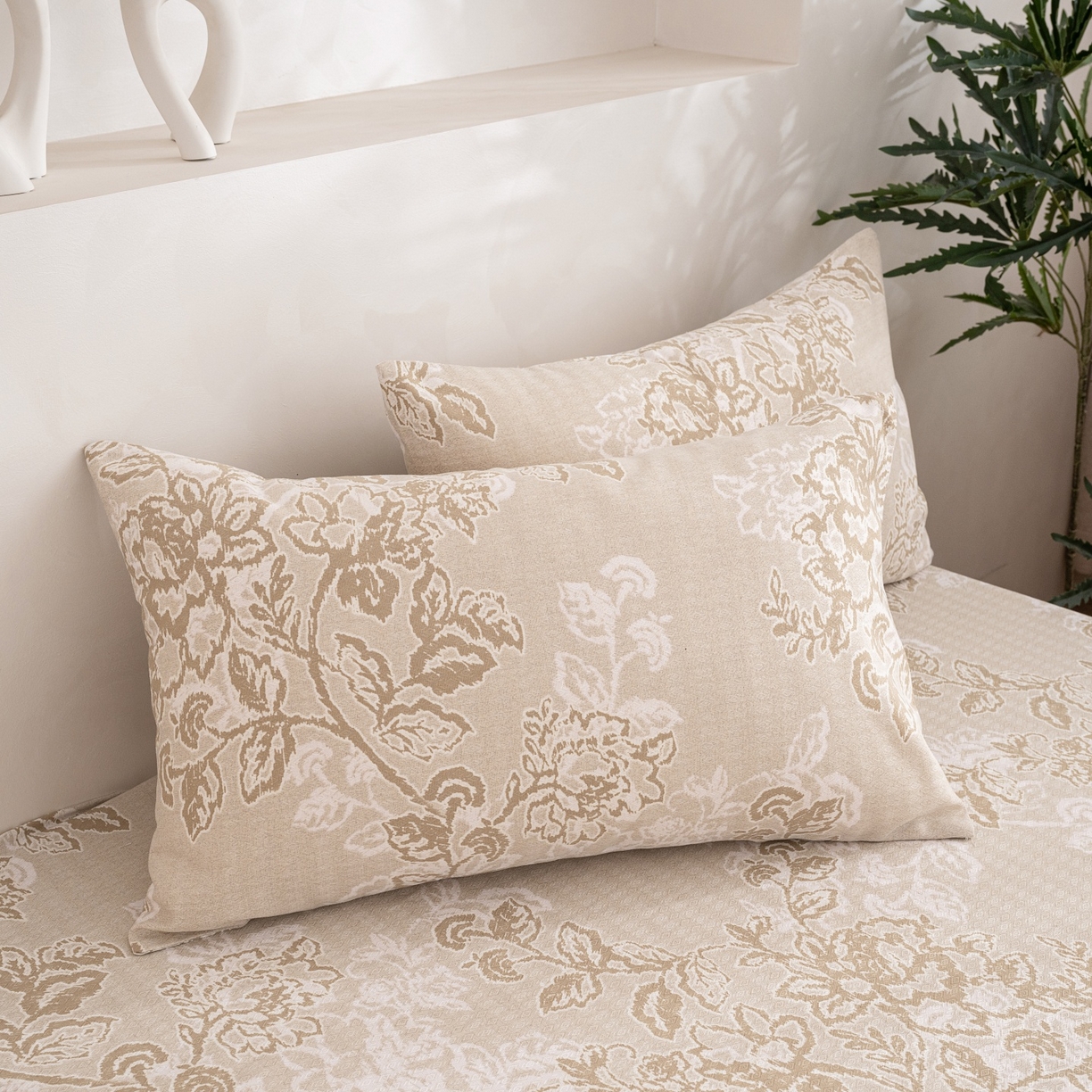 91家纺网 家纺一手货源 找家纺 首爱家纺 2026春夏新款亚麻老粗布床笠 床笠单件 素然