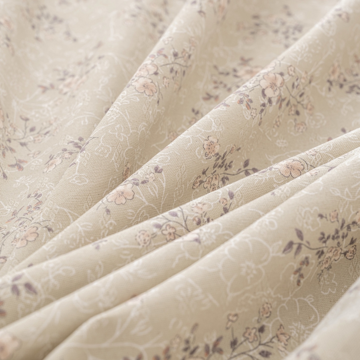 91家纺网 家纺一手货源 找家纺 首爱家纺 2026春夏新款亚麻老粗布床笠 床笠单件 雾花