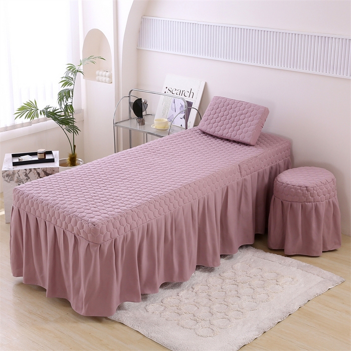 91家纺网 家纺一手货源 找家纺 （总）乐逸家纺 2026新款四季亲肤夹棉绗缝款床罩 源头工厂床罩专供 专用床罩可定制