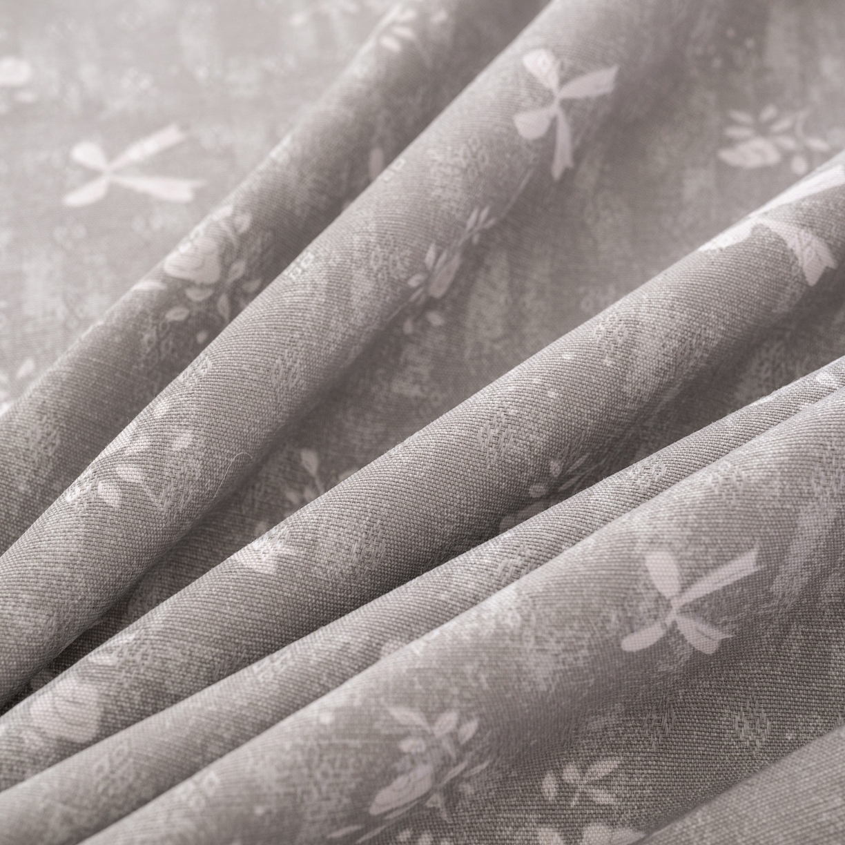 91家纺网 家纺一手货源 找家纺 棉乐町家居 2026春夏新款亚麻老粗布床笠 床笠单件 星蝶