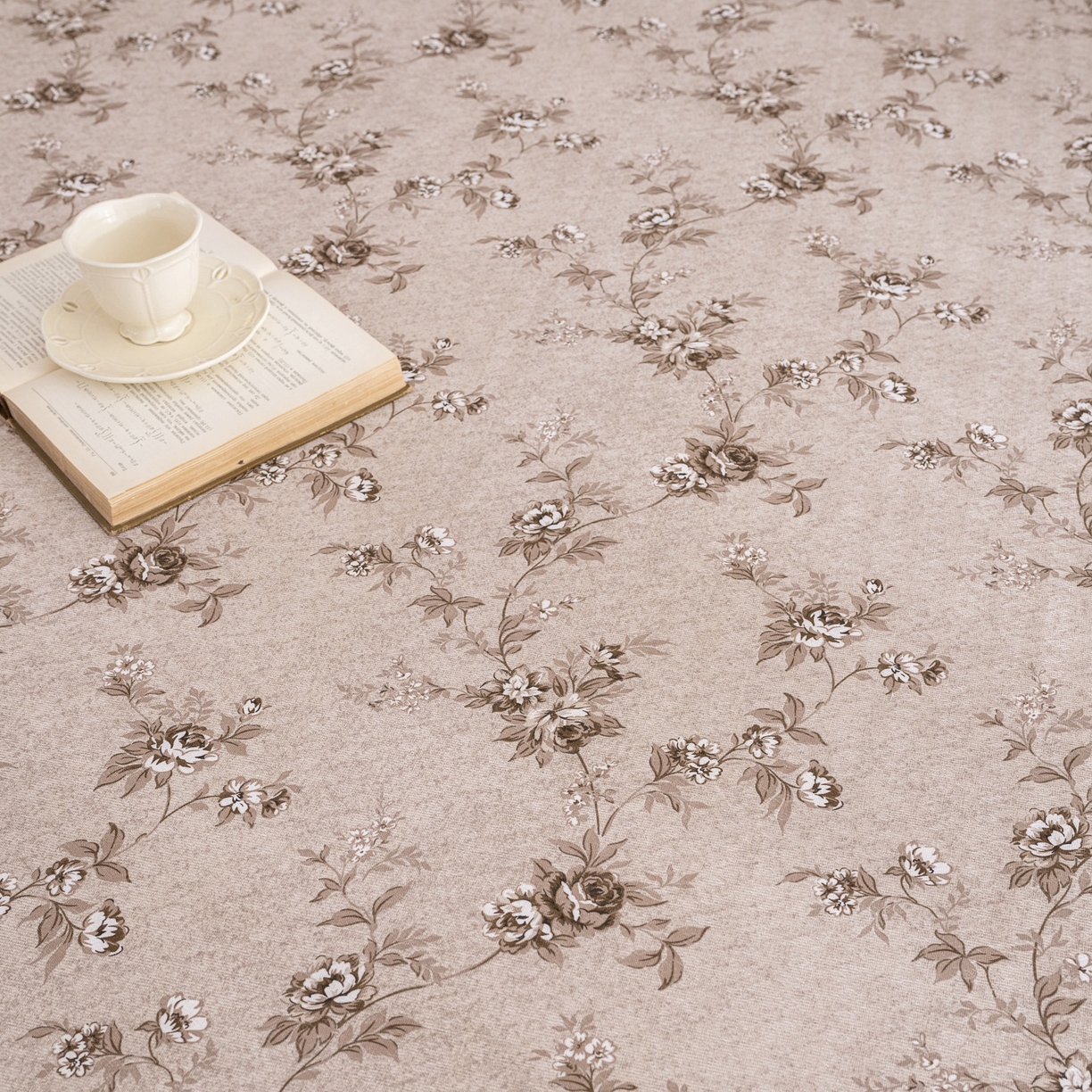 91家纺网 家纺一手货源 找家纺 棉乐町家居 2026春夏新款亚麻老粗布床笠 床笠单件 岚溪