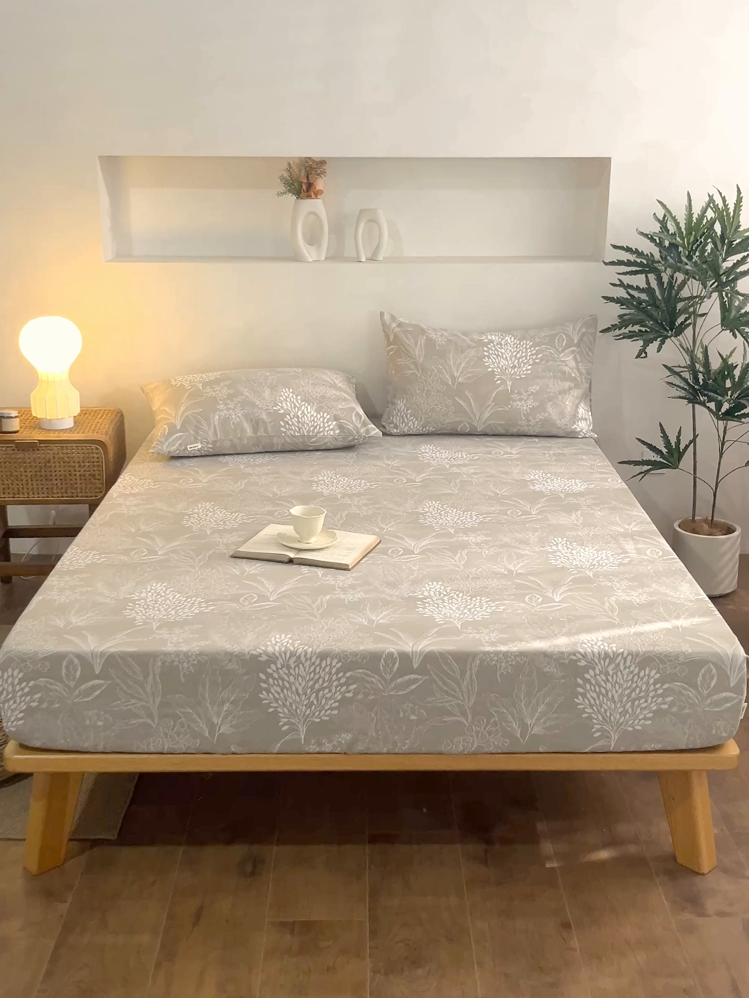 91家纺网 家纺一手货源 找家纺 （总）棉乐町家居 2026春夏新款亚麻老粗布床笠 床笠单件