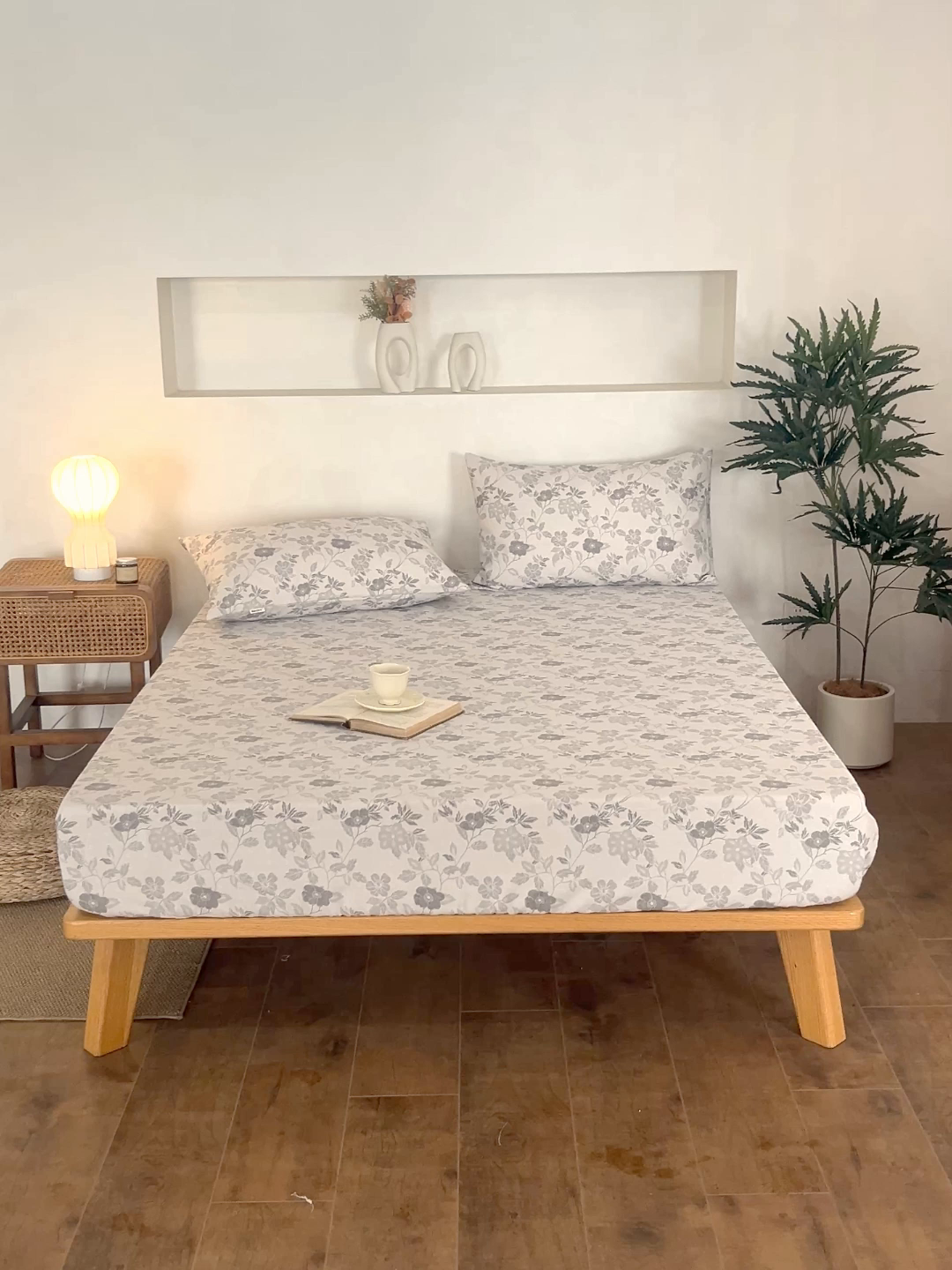 91家纺网 家纺一手货源 找家纺 金泰莱 2026春夏新款亚麻老粗布床笠 床笠单件 雾蔷