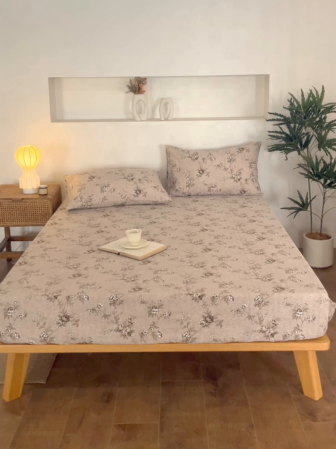 91家纺网 家纺一手货源 找家纺 金泰莱 2026春夏新款亚麻老粗布床笠 床笠单件 岚溪