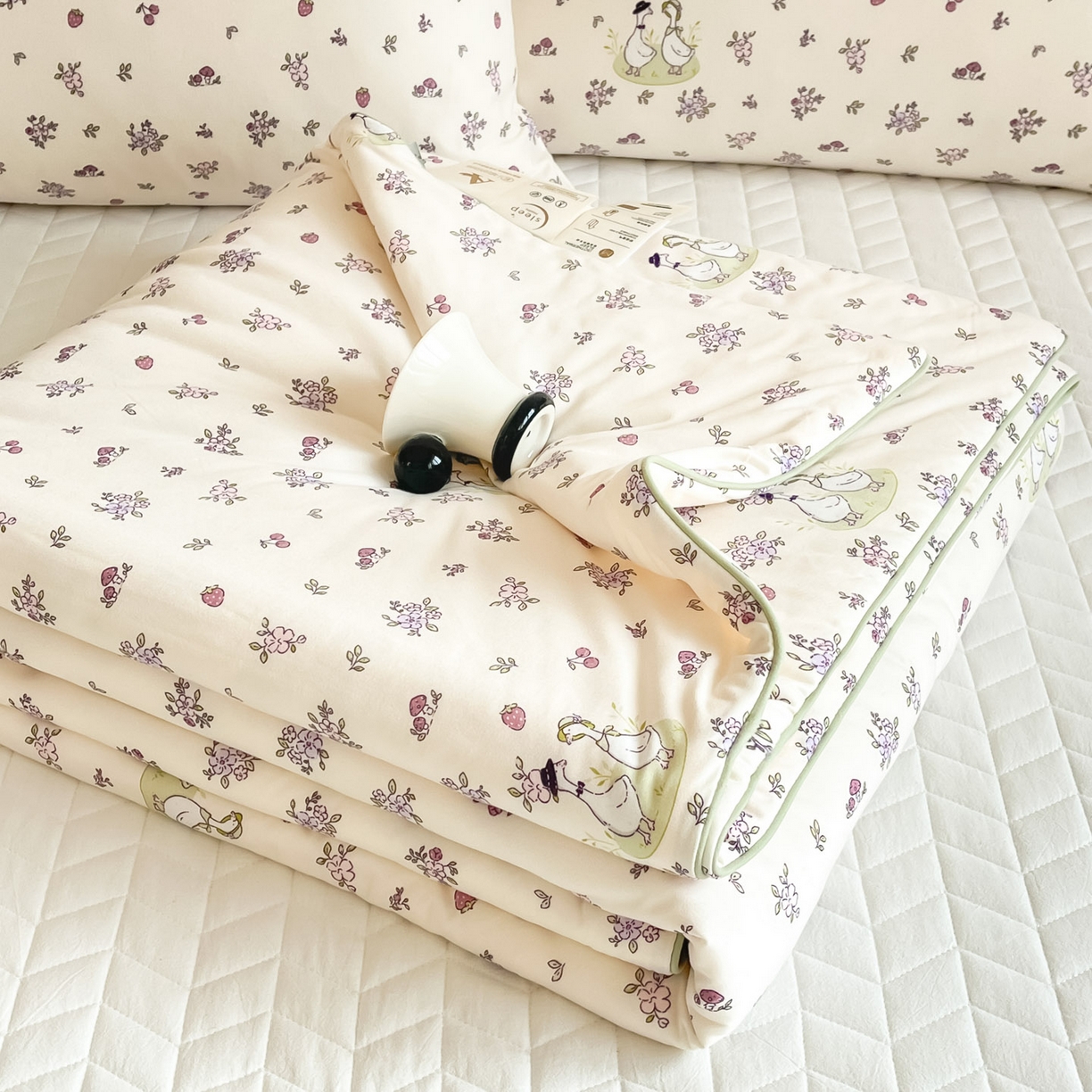 91家纺网 家纺一手货源 找家纺 （总）一加一 2026新款A类牛奶丝针织棉大豆夏被夏凉被空调被