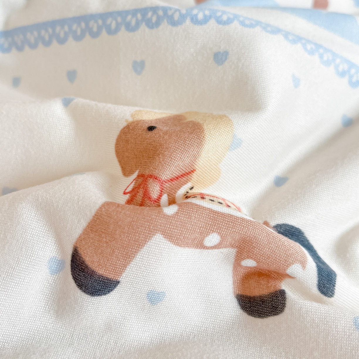 91家纺网 家纺一手货源 找家纺 一加一 2026新款A类牛奶丝针织棉大豆夏被夏凉被空调被 幸运加马