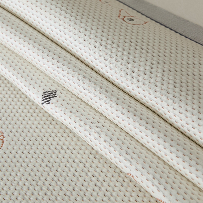 91家纺网 家纺一手货源 找家纺 印季家纺 2026新款卡通凉感提花豆豆席凉席席子三件套 熊宝宝