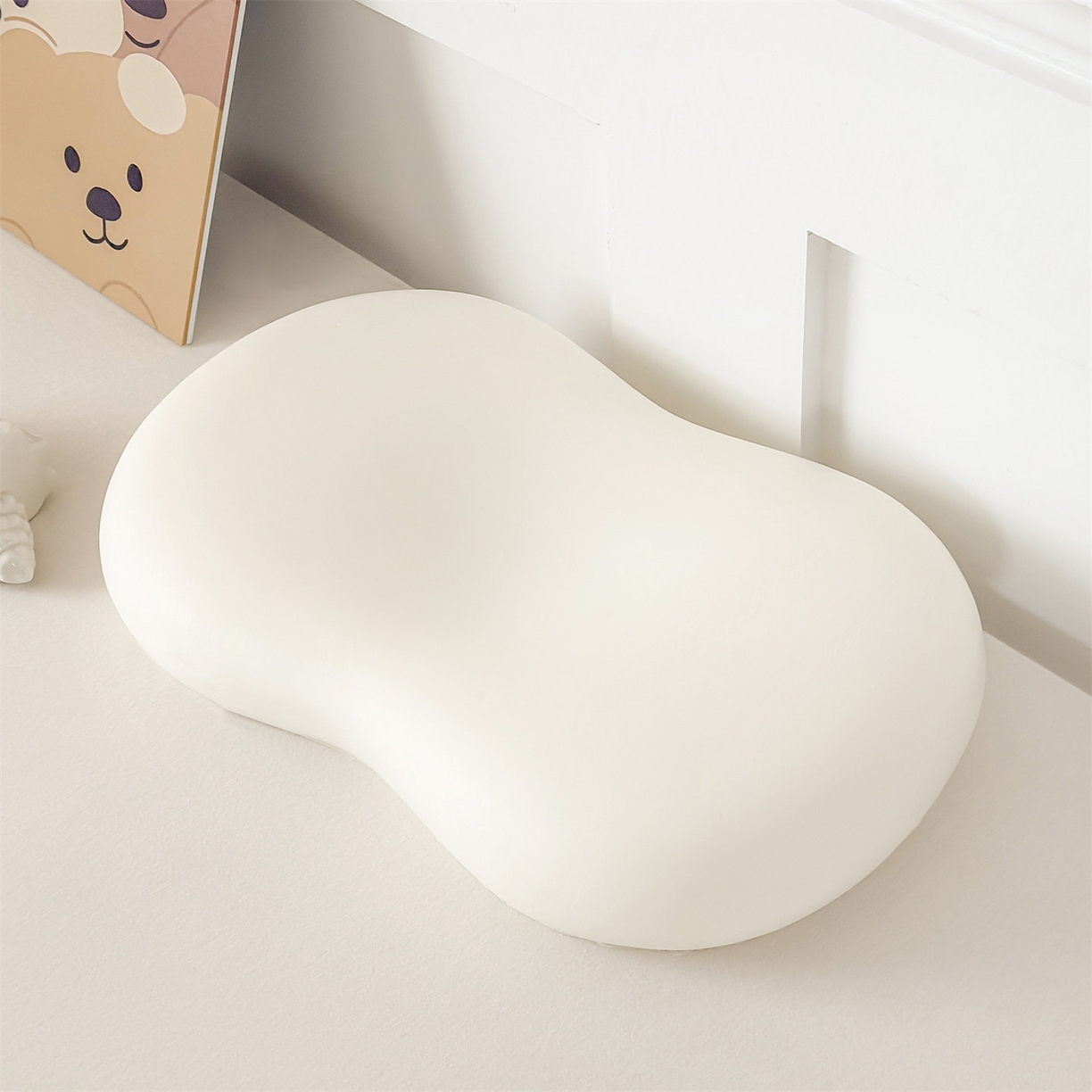 91家纺网 家纺一手货源 找家纺 麦肯锡 2026新款小怪兽卡通记忆枕枕头枕芯 小怪兽-黄色