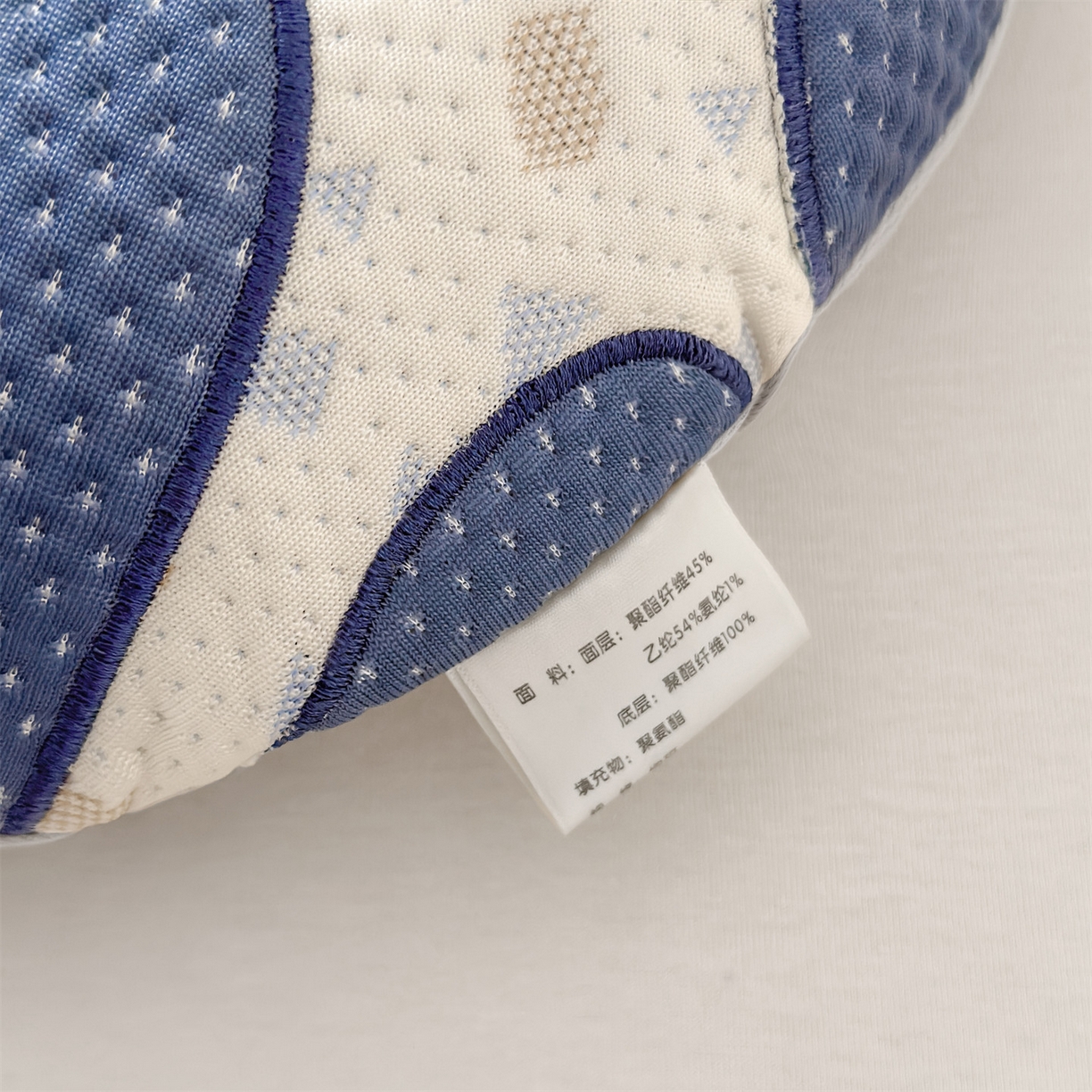 91家纺网 家纺一手货源 找家纺 麦肯锡 2026新款小怪兽卡通记忆枕枕头枕芯 小怪兽-蓝色