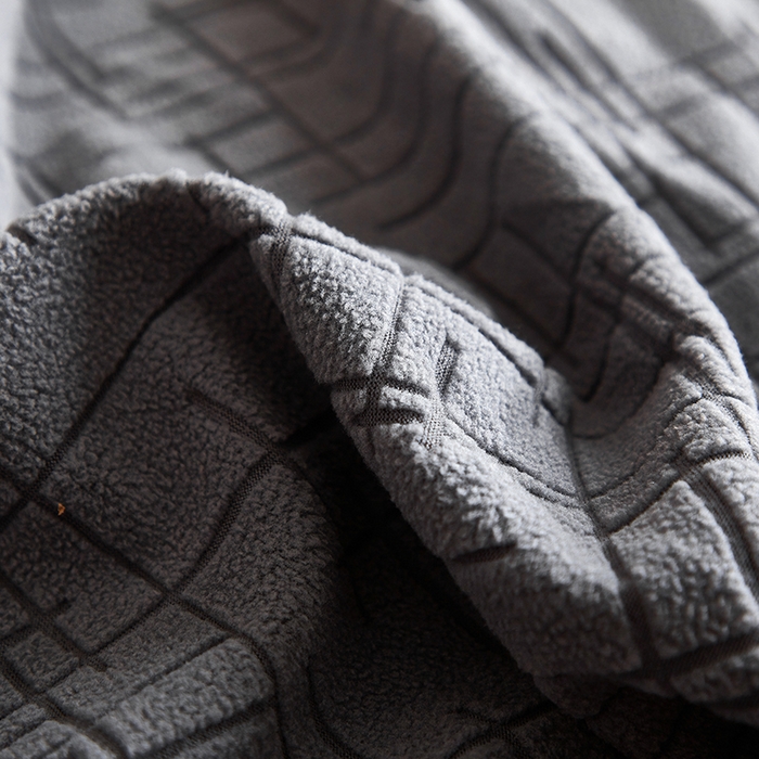 91家纺网 家纺一手货源 找家纺 飞翔家纺沙发套 2026新款素格纹沙发套 深灰色