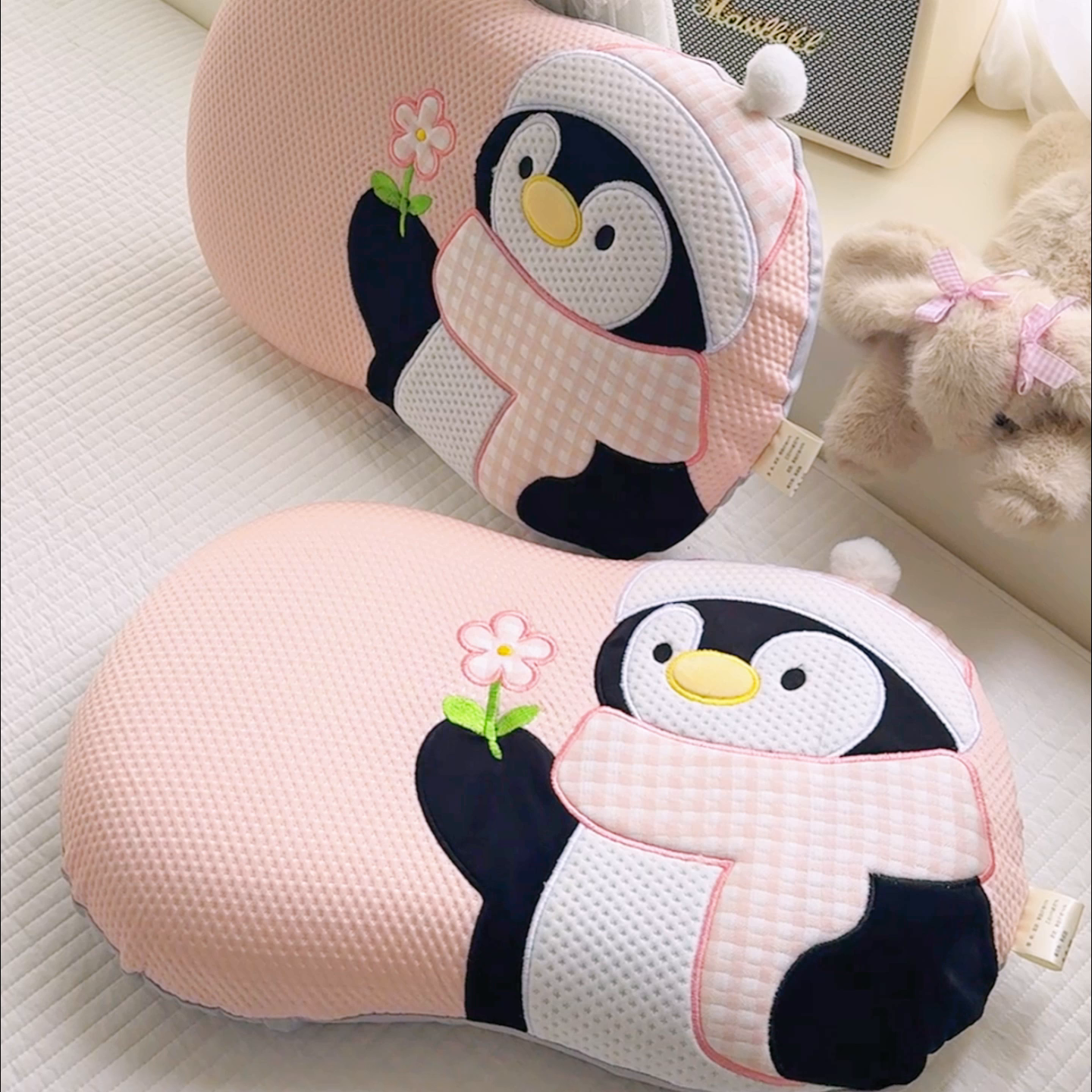 91家纺网 家纺一手货源 找家纺 （总）麦肯锡 2026新款小企鹅卡通记忆枕枕头枕芯