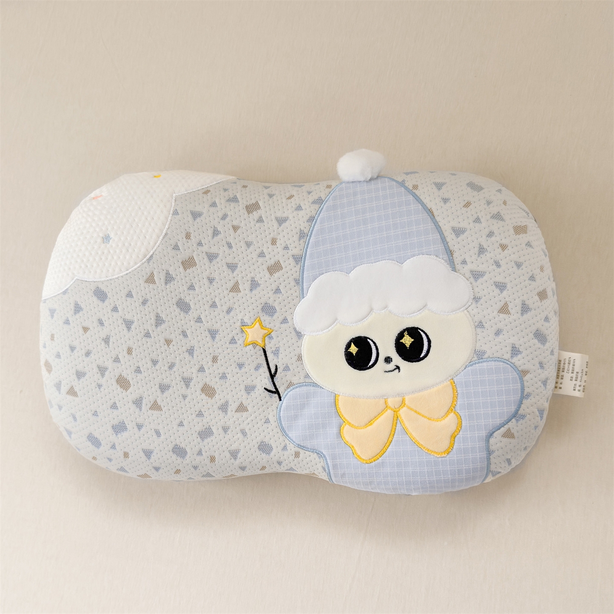 麦肯锡 2026新款小雪人卡通记忆枕枕头枕芯 小雪人-蓝色