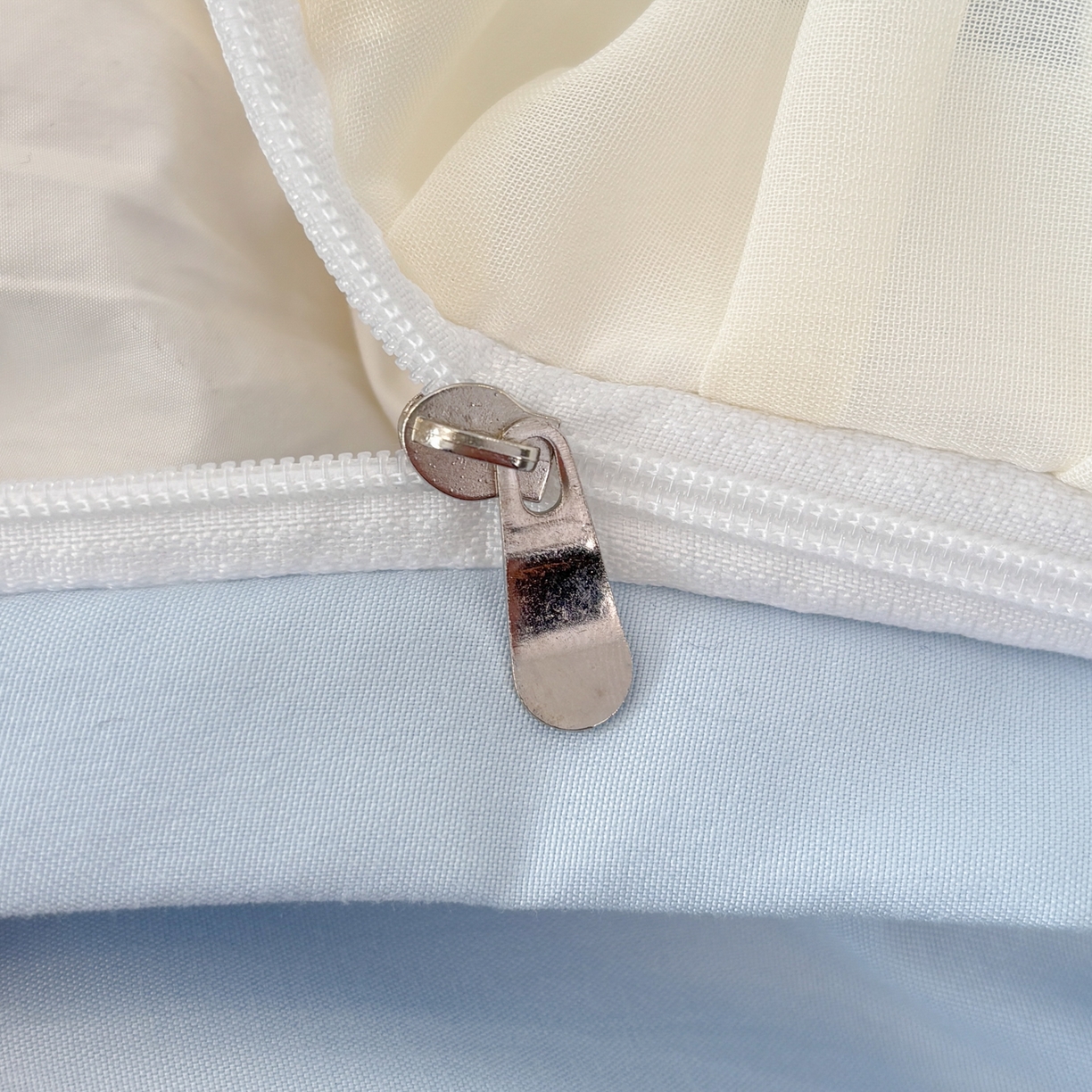 91家纺网 家纺一手货源 找家纺 慕语家纺 2026款贴布绣磨毛四件套甜心 甜心-海盐蓝