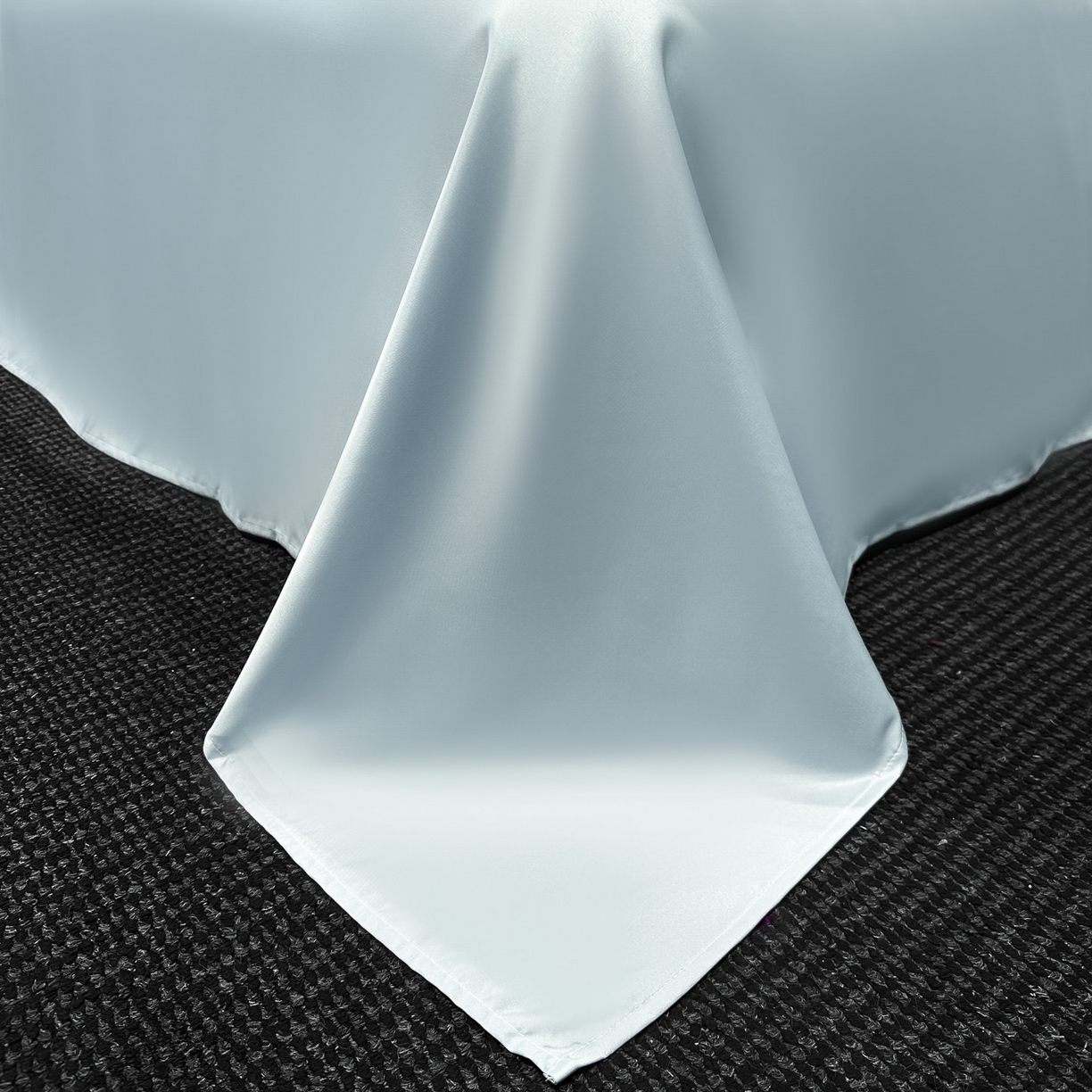 91家纺网 家纺一手货源 找家纺 新方向 2026年提花A类20%蚕丝天丝棉夏被四件套 花影-微光蓝