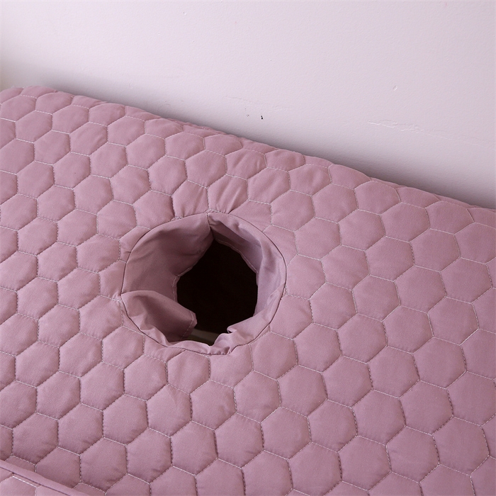 91家纺网 家纺一手货源 找家纺 乐逸家纺 2026新款源头工厂美容床罩套件可定制可以刺绣logo四季款亲肤 小清新豆沙