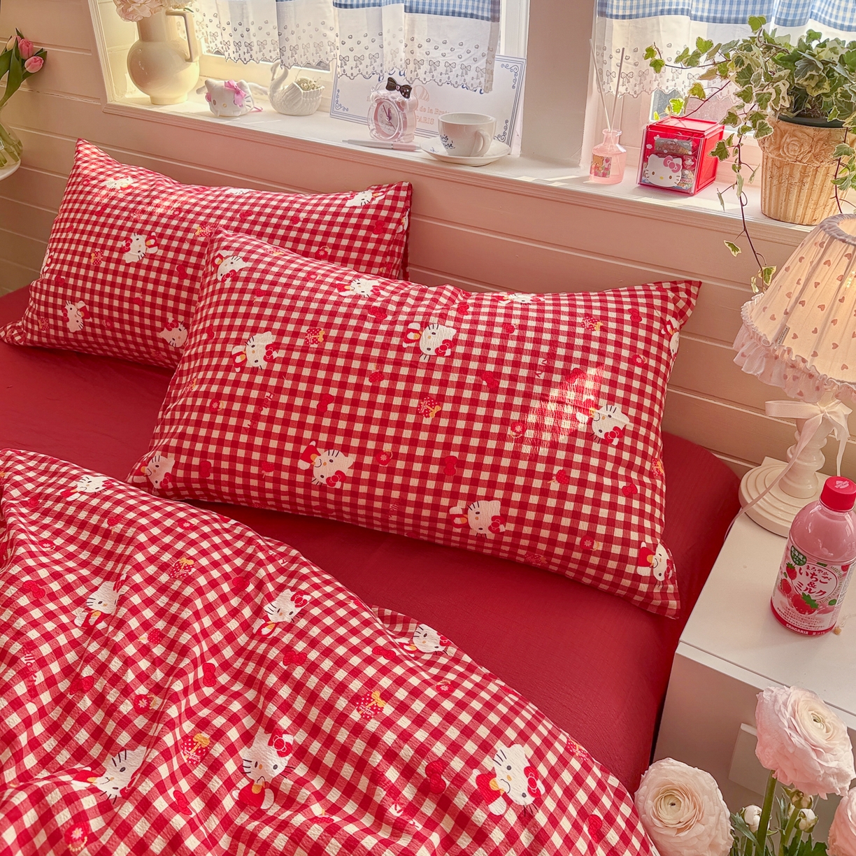 91家纺网 家纺一手货源 找家纺 （总）初念 2026新款云感纱印花四件套