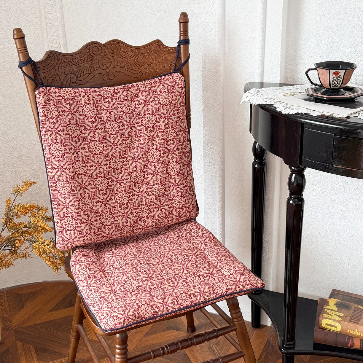 91家纺网 家纺一手货源 找家纺 （总）座享家 2026新款棉麻复古坐垫