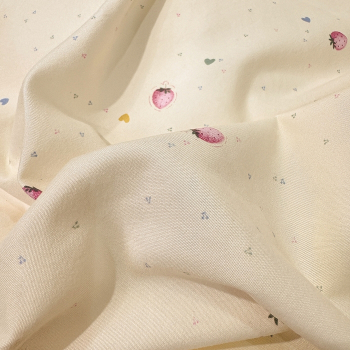 91家纺网 家纺一手货源 找家纺 漫仙阁家纺 2026新款云感泡芙棉夏被四件套 莓果