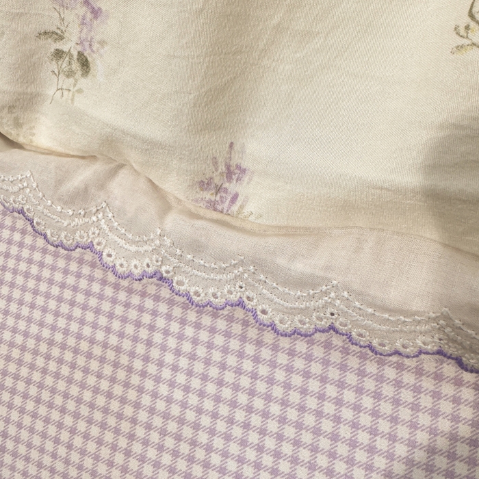 91家纺网 家纺一手货源 找家纺 漫仙阁家纺 2026新款云感泡芙棉夏被四件套 唯美