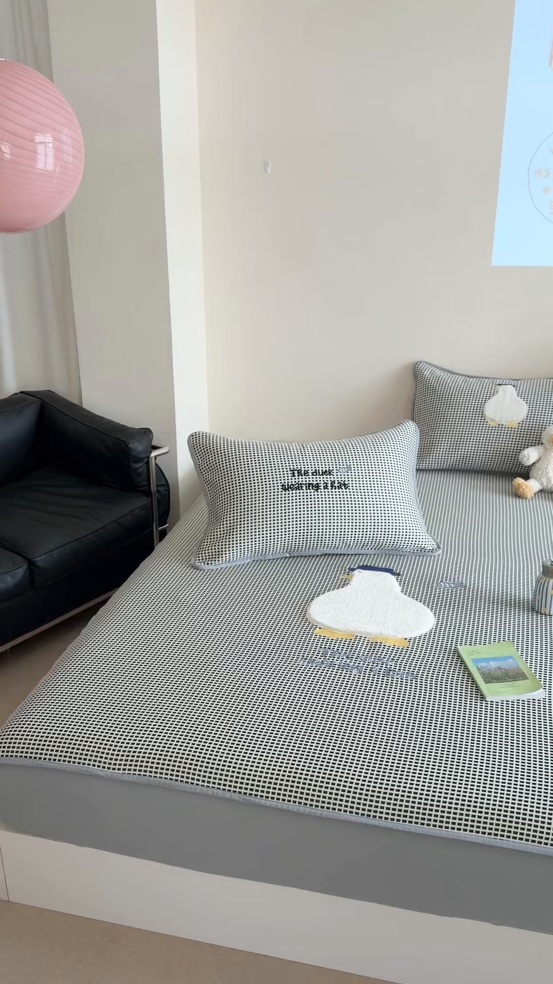 91家纺网 家纺一手货源 找家纺 暖生活 2026春夏新款3DMAX超凉感原创软凉席席子空调软席-床笠款 大白鹅-床笠款