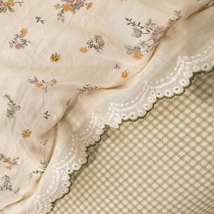 91家纺网 家纺一手货源 找家纺 漫仙阁家纺 2026新款云感泡芙棉夏被四件套 屿花