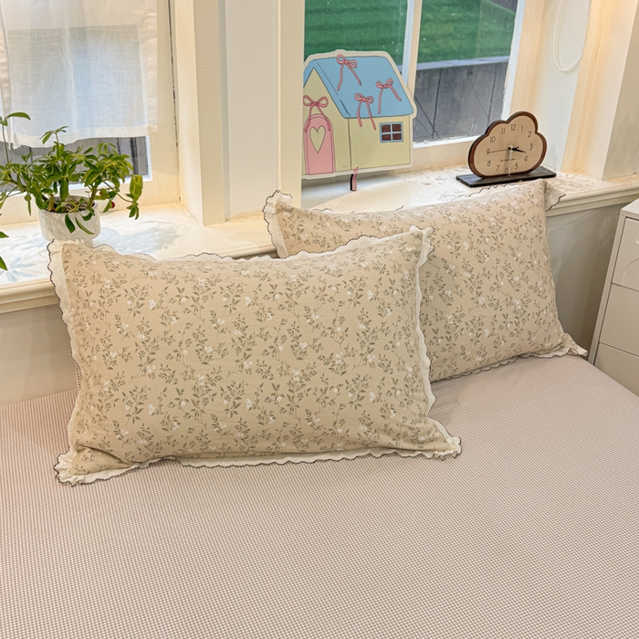 91家纺网 家纺一手货源 找家纺 漫仙阁家纺 2026新款云感泡芙棉夏被四件套 悦枝