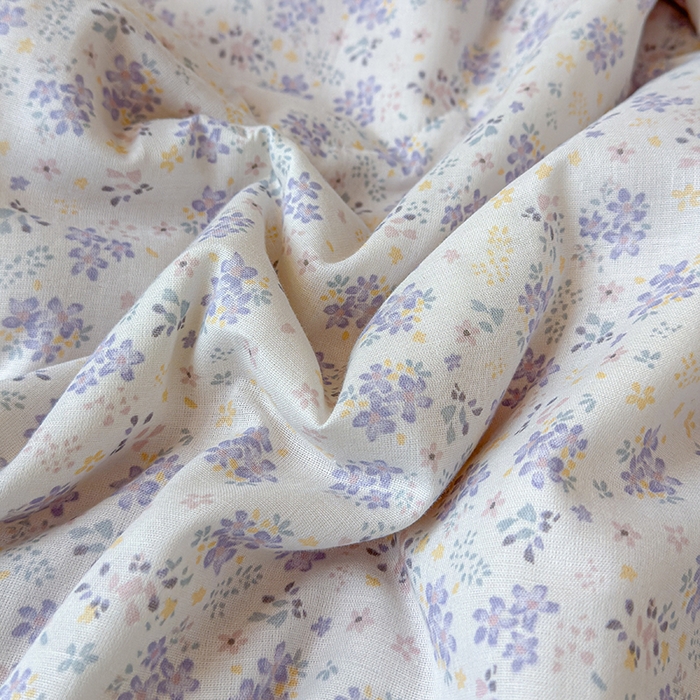 91家纺网 家纺一手货源 找家纺 老帅的工厂店 2026新款A类全棉双层纱大豆纤维夏被 花郁