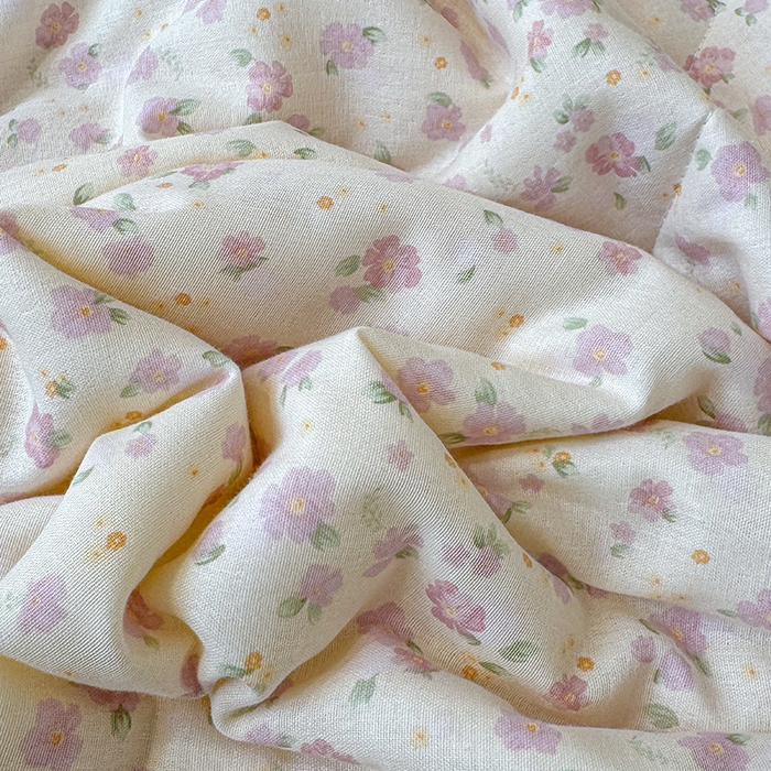 91家纺网 家纺一手货源 找家纺 老帅的工厂店 2026新款A类全棉双层纱大豆纤维夏被 樱花限定