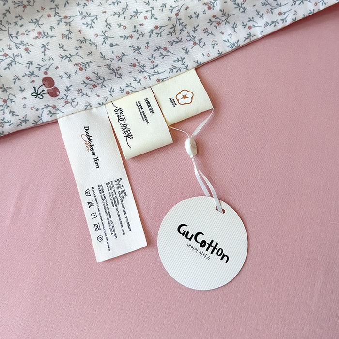 91家纺网 家纺一手货源 找家纺 老帅的工厂店 2026新款A类全棉双层纱大豆纤维夏被 樱枝