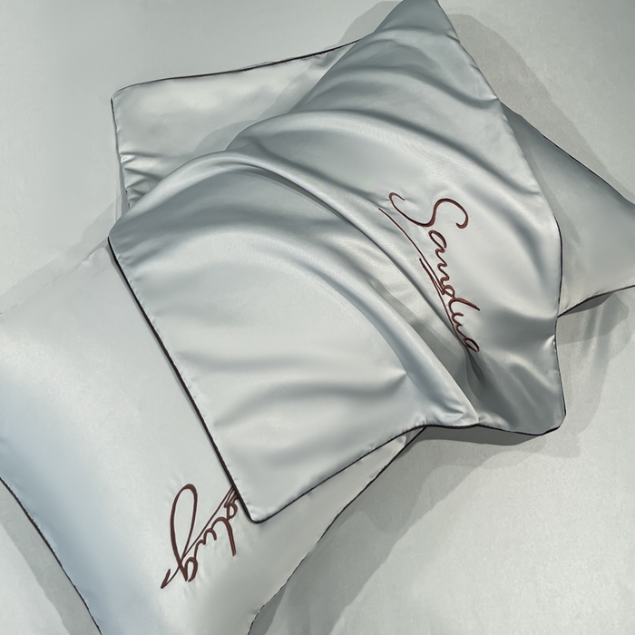 91家纺网 家纺一手货源 找家纺 （总）云恋家纺 2026轻奢夏季水洗冰丝枕套一对装家用夏天枕头套单双人枕芯内胆套凉感